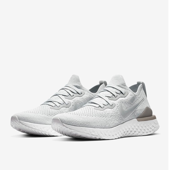 nike epic react flyknit 2 wolf grey